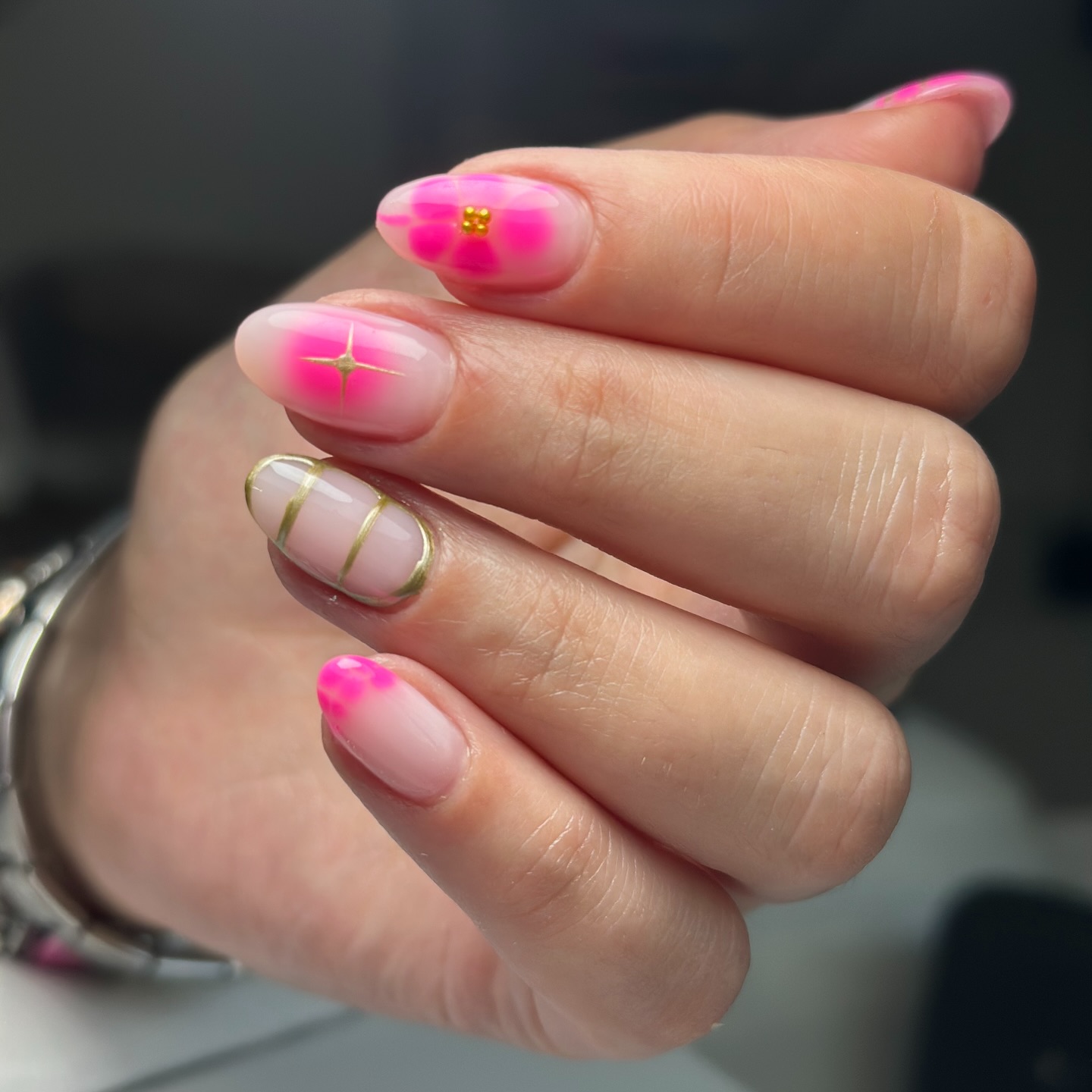 Jel tırnak çalışması — Beşiktaş nail art ve protez tırnak örneği