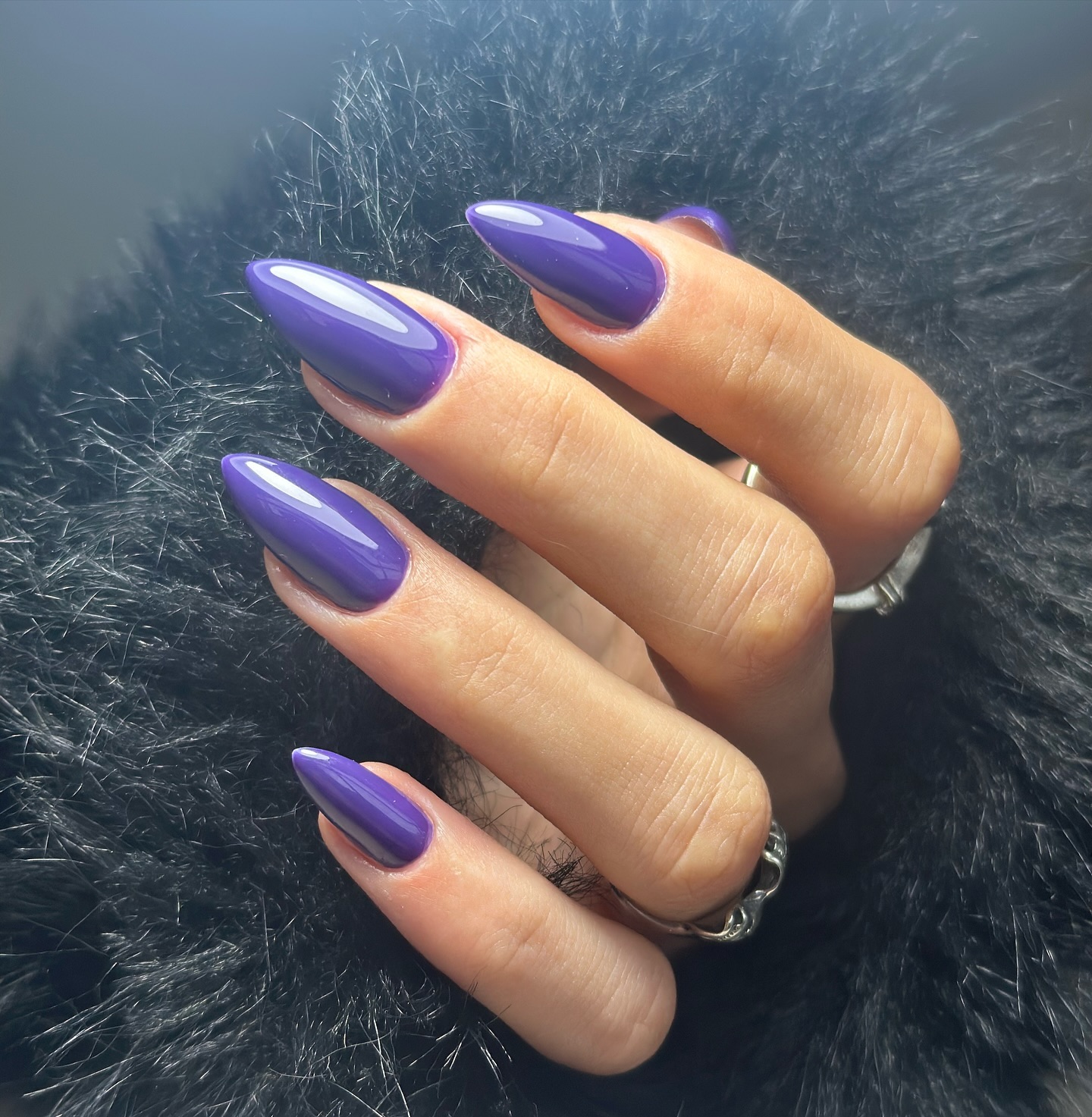 Jel tırnak çalışması — Beşiktaş protez tırnak nail art örneği